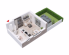 Grundriss WE 1