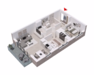 Grundriss WE 6