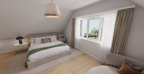 Moderne Neubau-Doppelhaushälfte inkl. Grundstück in Rheine mit Garten, Carport, uvm. - DREIZLER-Immobilien-Muenster-DHH-Eltern3 (288774)