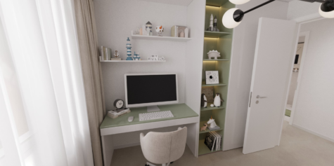 Neubau: 1-Zimmer-EG-Wohnung in Münster Hiltrup mit kleinem Garten & PKW-Stellplatz - DREIZLER-Immobilien-Muenster-BV-Hiltrup_Buero-3-Zi-Whg (288296)